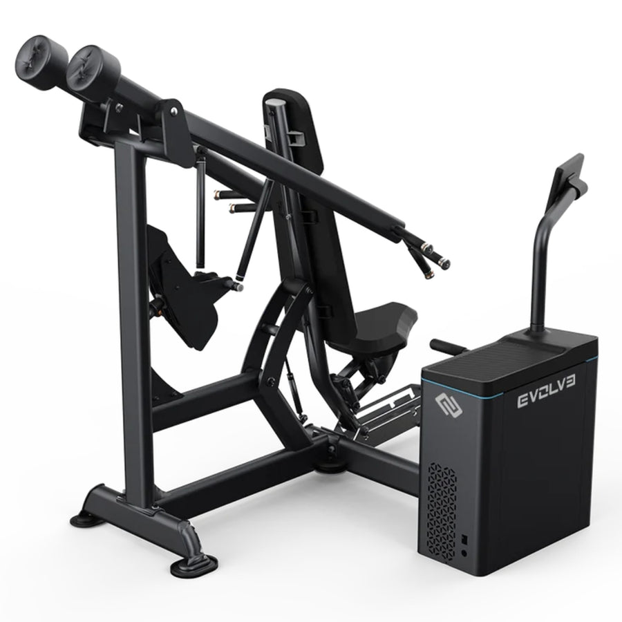 Digital Chest & Shoulder Press Machine - Evolve Fitness Digital Selectorized DS-421
