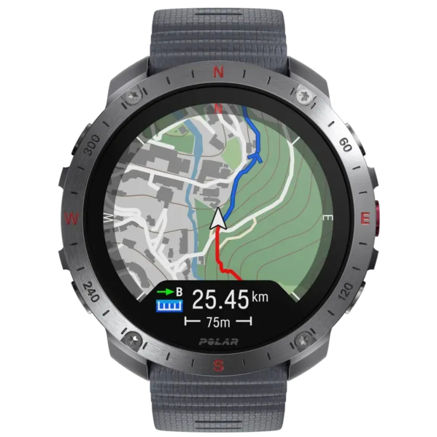 Polar Grit X2 Pro Stone Grey - Premium Multisport & Outdoor Horloge S-L