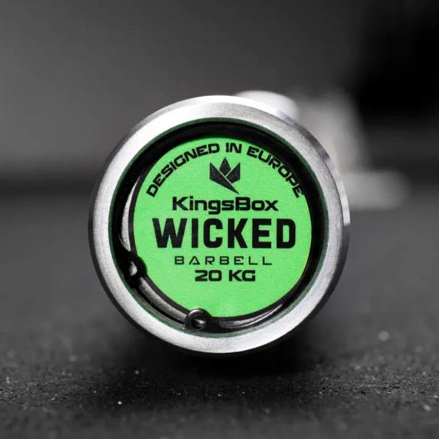 KingsBox - Wicked Bar - Handvriendelijk kartelpatroon Barbell