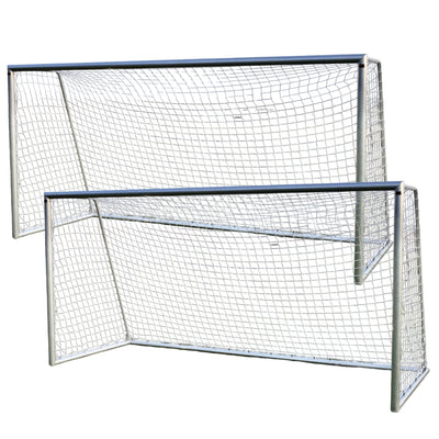 Avyna Aluminium voetbaldoelen - Pro Goal 400 x 200 cm - incl. net - set van twee