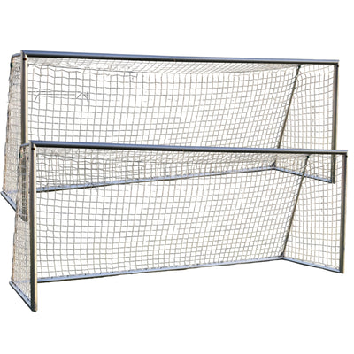 Professionele aluminium voetbaldoelen - Avyna Pro Goal 500 x 200 cm - incl. net - set van twee