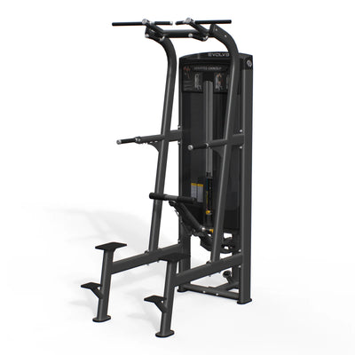 Assisted Chin / Dip Machine (steekgewichten) - Evolve Fitness SC-UL-080 Selectorized