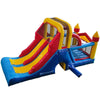 Château gonflable Avyna Happy Bounce - Double Mega Slide 4-1 Prof - 4 personnes