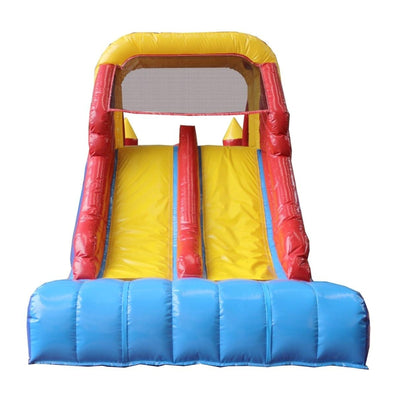 Château gonflable Avyna Happy Bounce - Double Mega Slide 4-1 Prof - 4 personnes