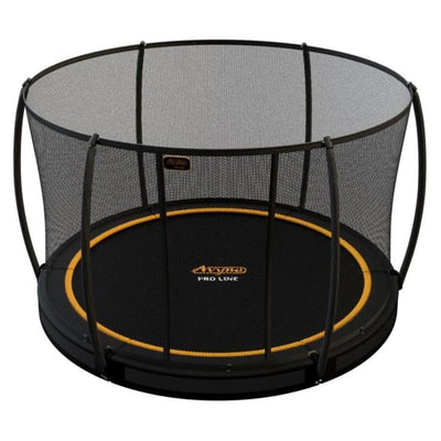 Trampoline rond Avyna Pro-Line InGround Ø245 avec filet de sécurité - 4 coloris - avec housse offerte