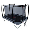 Trampoline en saillie Avyna Pro-Line rectangulaire 340x240 (234) avec filet - 3 coloris - avec housse offerte