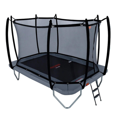 Avyna Pro-Line opbouw trampoline rechthoekig 340x240 (234) met net - 3 kleuren - met gratis afdekhoes