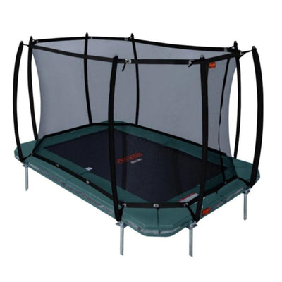 Avyna Pro-Line InGround Trampolin 340 x 240 cm (234) mit Sicherheitsnetz – 4 Farben