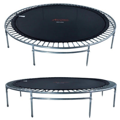 Avyna Pro-Line InGround Trampolin 10 Ø305 cm mit Sicherheitsnetz - HD Plus - Grau