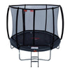 Trampoline en saillie Avyna Pro-Line rond (Ø245 cm) avec filet - 3 coloris - avec housse offerte 