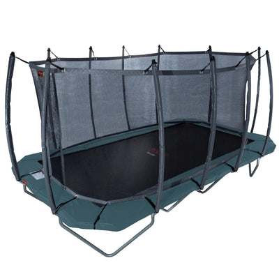 Trampoline en saillie Avyna Pro-Line rectangulaire 520x305 (352) avec filet - 2 coloris - avec housse offerte