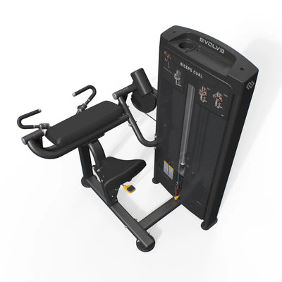 Bizeps-Curl-Gerät (Stichgewichte) – Evolve Fitness SC-UL-060 Selectorized