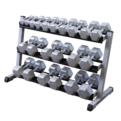 Body-Solid GDR48 - Dumbbell rack (drielaags)