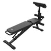 Banc de fitness réglable Bodytone HBC03 - (inclinaison / plat + boucles biceps / boucles jambes)