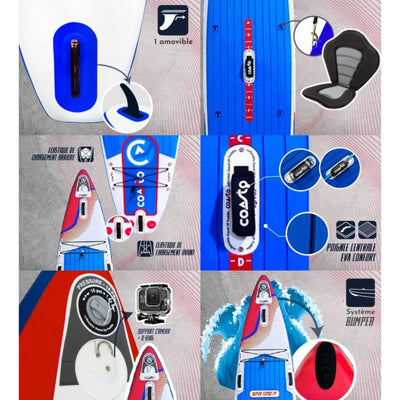 SUP Board Set - Coasto Super Turbo 14' - met accessoires