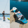 Ensemble wakeboard - wakeboard Coasto Kyanit + fixations de wakeboard Diamond + ligne de wakeboard Coasto