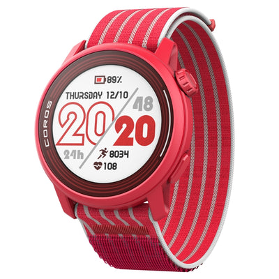 Coros PACE 3 Track Edition Red - GPS Sport & Adventure Watch / Multisporthorloge