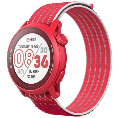 Coros PACE 3 Track Edition Rouge - Montre GPS Sport &amp; Aventure / Montre Multisport