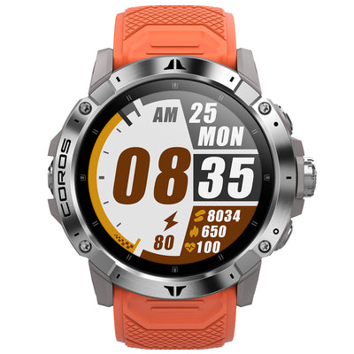 Coros Vertix 2 Lava - Premium GPS Sport & Adventure Watch / Multisporthorloge