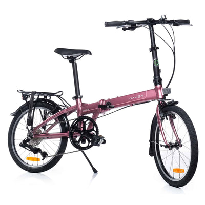 Vouwfiets - Dahon Mariner D8 20" - Mauve / Metallic Roze - 8-speed derailleur - V brakes