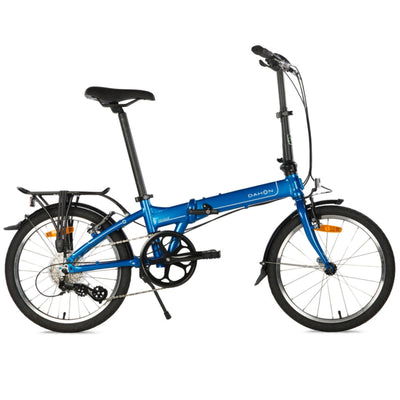 Vouwfiets - Dahon Mariner D8 20" - Lagoon / Metallic Blauw - 8-speed derailleur - V brakes