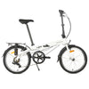 Vouwfiets - Dahon Vybe D7 20" - Cloud / Wit - 7-speed derailleur - V brakes