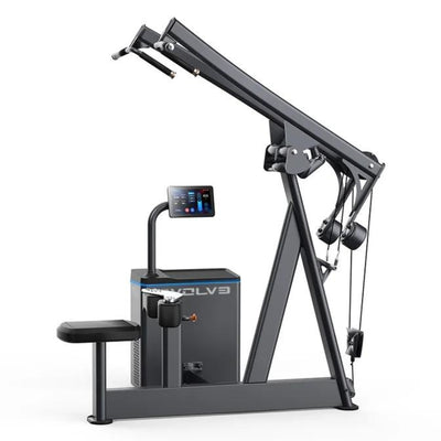 Digital Lat Pulldown machine - Evolve Fitness Digital Selectorized DS-434