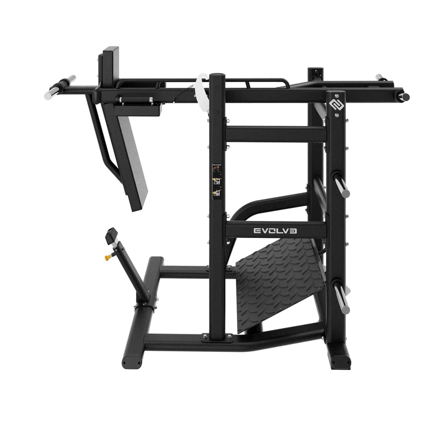 Appareil de squat à pendule - Evolve Fitness UL-330 Ultra Series Plate Loaded