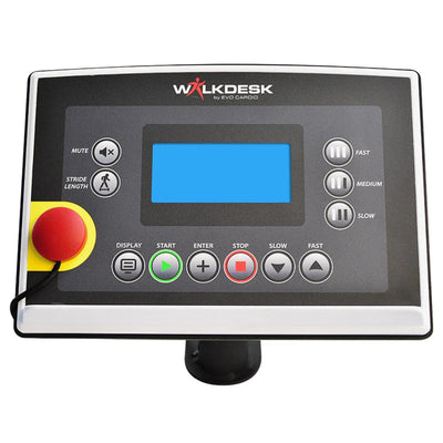 Evocardio Walkdesk WTD600 – Laufband inklusive verstellbarem Schreibtisch – Kombiniert Arbeit und Training