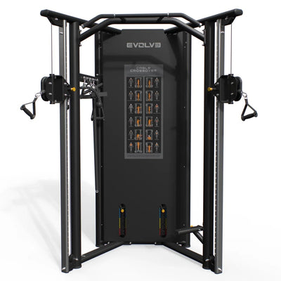 Functional Trainer (Dual Pulley) - Steekgewichten - Evolve Fitness UL-210 - gratis montage