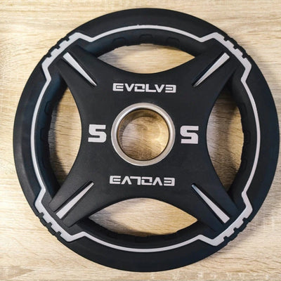 Ensemble de plaques de poids en uréthane TPU Evolve Fitness (5 à 20 kg)