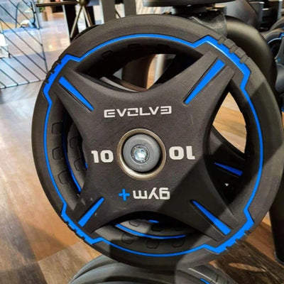 Ensemble de plaques de poids en uréthane TPU Evolve Fitness (5 à 20 kg)