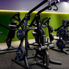 Machine dynamique à rangée haute - Evolve Fitness UL-290 Ultra Series chargée en plaques