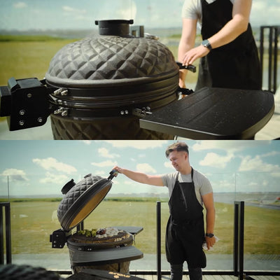 Kamado Barbecue XXL - Evolve 'The Beast' - inclusief accessoires