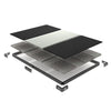 Professioneel gewichtshefplatform - Evolve Fitness FS-300 - 310x210x10 cm