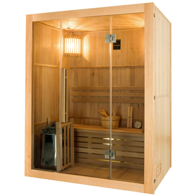 Finse stoomsauna voor 3 personen - France Sauna Sense 3