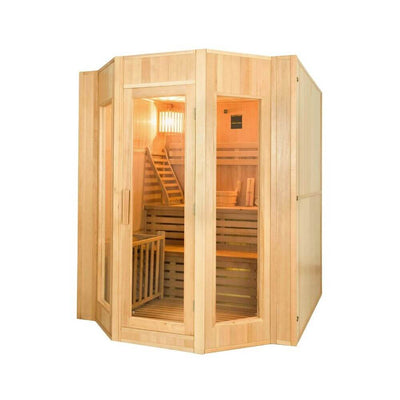 Sauna vapeur finlandais pour 4 personnes - France Sauna Zen 4