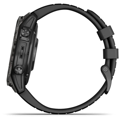 Garmin Fenix 7 Pro Sapphire Solar Edition Zwart - 42mm, 47mm & 51mm - Multisport- & outdoor horloge