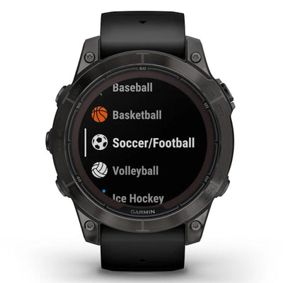 Garmin Fenix ​​​​7 Pro Sapphire Solar Edition Schwarz – 42 mm, 47 mm und 51 mm – Multisport- und Outdoor-Uhr