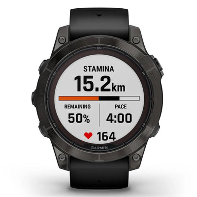 Garmin Fenix ​​​​7 Pro Sapphire Solar Edition Schwarz – 42 mm, 47 mm und 51 mm – Multisport- und Outdoor-Uhr