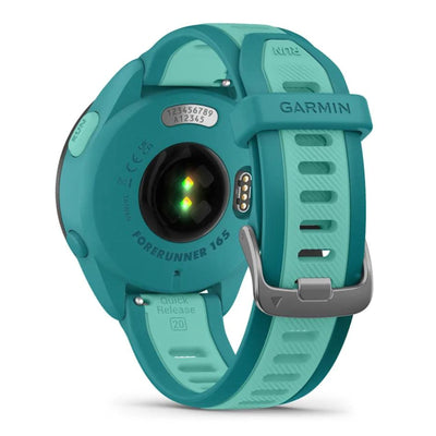 Garmin Forerunner 165 Music Türkis/Aqua – 43 mm – Lauf- und Multisportuhr