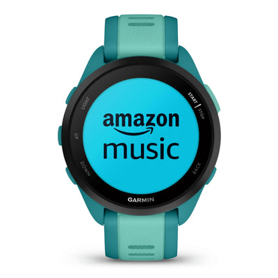 Garmin Forerunner 165 Music Türkis/Aqua – 43 mm – Lauf- und Multisportuhr