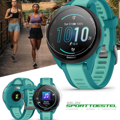 Garmin Forerunner 165 Music Türkis/Aqua – 43 mm – Lauf- und Multisportuhr