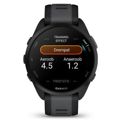 Garmin Forerunner 165 Noir - 43mm - Montre running &amp; multisport