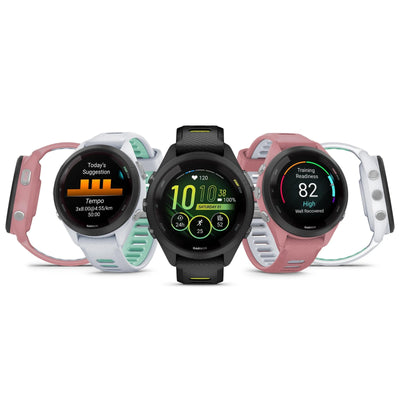 Garmin Forerunner 265S Noir - 42mm - Montre running &amp; multisport