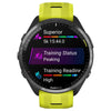 Garmin Forerunner 965 Zwart met geelzwarte siliconen band - 47mm - Premium hardloop & multisport horloge