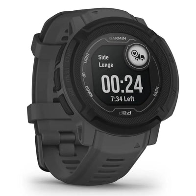 Garmin Instinct 2 Dezl Edition Grau – 45 mm – Robuste Smartwatch für Trucker