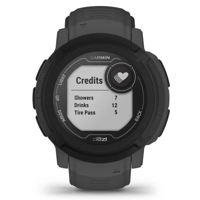 Garmin Instinct 2 Dezl Edition Grau – 45 mm – Robuste Smartwatch für Trucker