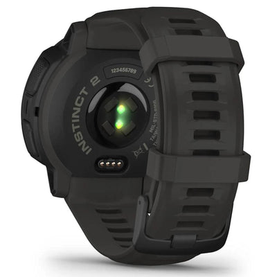 Garmin Instinct 2 Solar Noir / Graphite - 45 mm - Montre intelligente robuste pour les aventures multisports et à énergie solaire