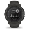 Garmin Instinct 2 Solar Zwart / Graphite - 45 mm - Robuuste smartwatch voor multisport & avontuur op zonne-energie